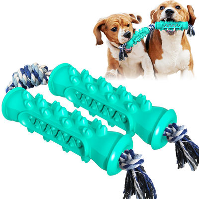 SEDEX Çift Serrate Köpek Yavruları İçin Güvenli Çiğneme Oyuncakları Halatlı Köpek Diş Fırçası Sopa