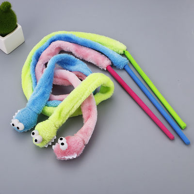 Sevimli Dayanıklı Kedi Oyuncak Teaser Yılan Şekli Yavru Kedi Peluş Değnek 31g