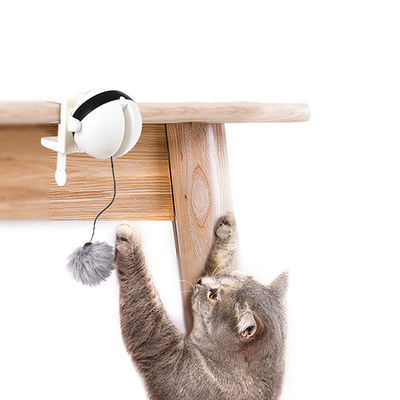 İnteraktif Elektronik Otomatik Kaldırma Topu Kedi Pet Oyuncaklar Komik Çubuk Kedi Teaser Oyuncak