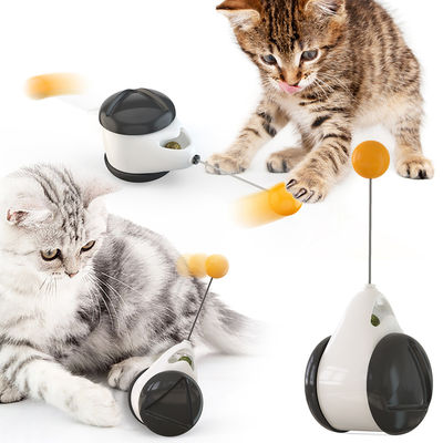 Catnip Tumbler Balance Interactive Kitten Cat Eğitim Tekerleği ile Kapalı Kedi Pet Oyuncaklar