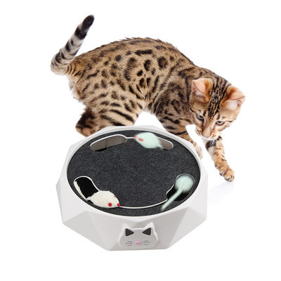 Çılgın Fare Kovalayan Kedi Scratcher Oyuncak Elektrikli Kedi Oyuncakları, Çalışan Fareli 712g