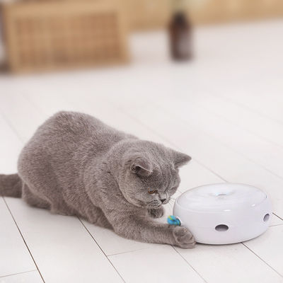 Elektrikli Akıllı Döndürme Otomatik Kedi Oyuncak Tüy Kedi Oyuncak