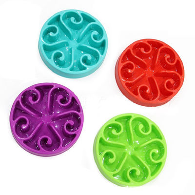 Kaymaz Pet Yavaş Besleyici Kaseler Kediler Köpekler için 20.5 * 3.5cm