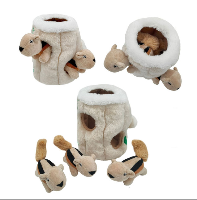Yeni Tasarım Pet Puzzle Squeaky Yumuşak Peluş Chew Saklambaç Köpek Oyuncak Seti