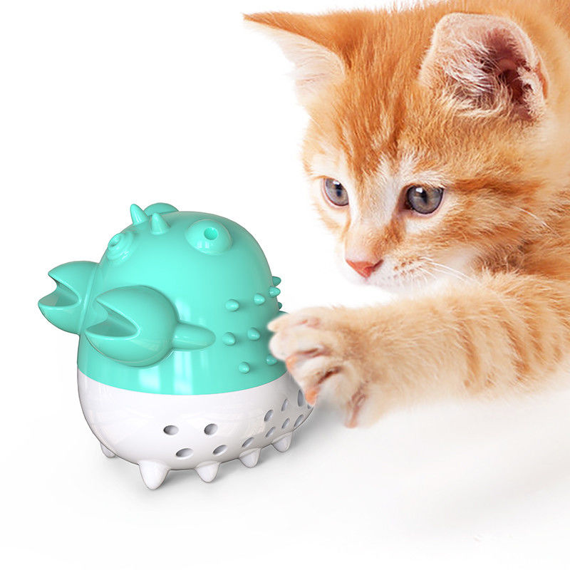 Kerevit Kedi Bakım Araçları Diş Fırçası Çiğneme Topları Catnip Temizleme Ve Tımar Diş Oyuncakları Sesli