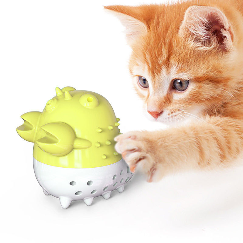 Kerevit Kedi Bakım Araçları Diş Fırçası Çiğneme Topları Catnip Temizleme Ve Tımar Diş Oyuncakları Sesli