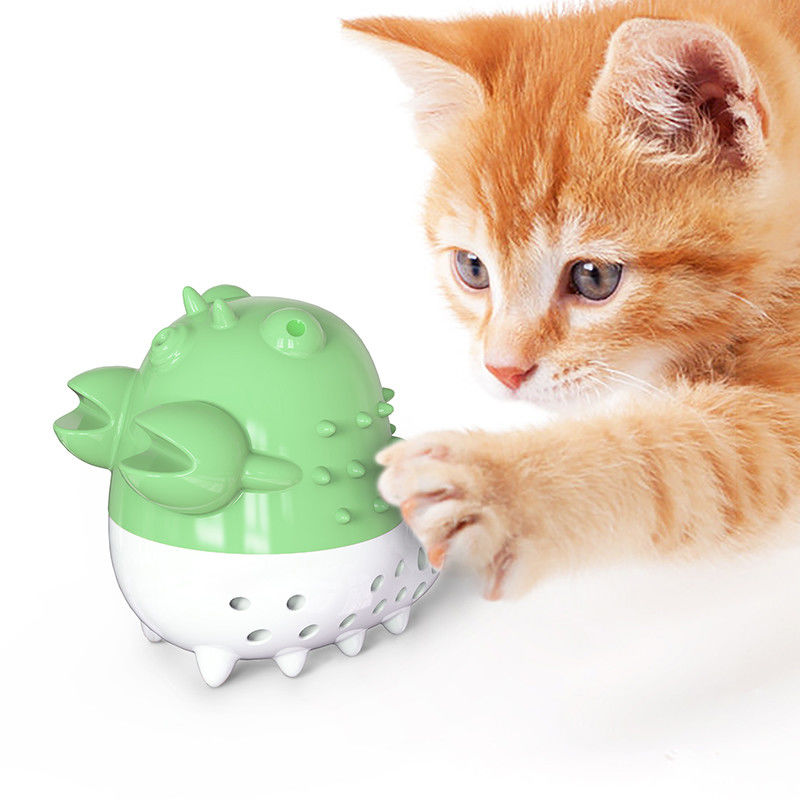 Kerevit Kedi Bakım Araçları Diş Fırçası Çiğneme Topları Catnip Temizleme Ve Tımar Diş Oyuncakları Sesli