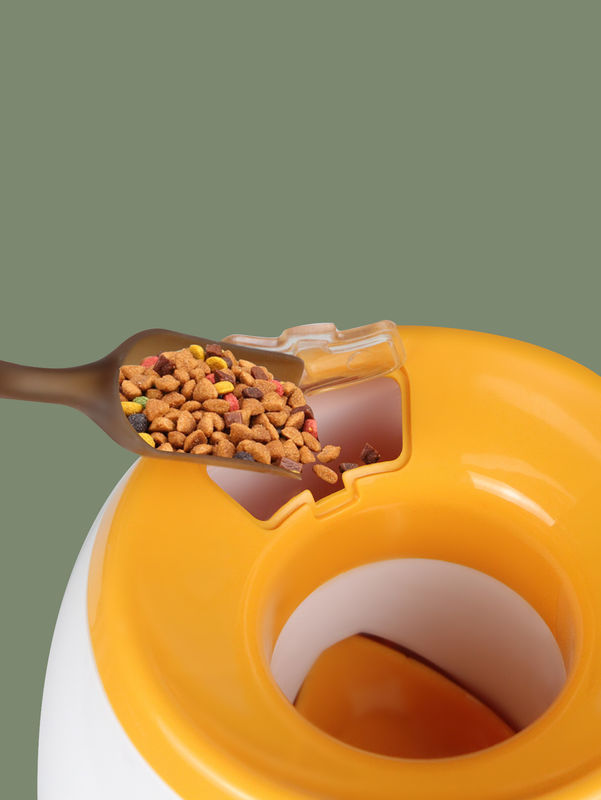 Pet Treat Dispenser Çift Delik Tenis Fırlatma Gıda Ödül Makinesi 900g