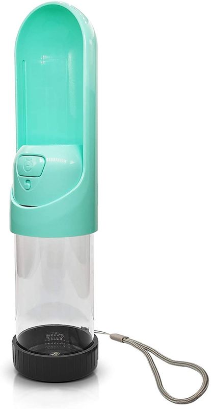 Köpekler İçin Katlanabilir Taşınabilir Su Sebili Pet H2O Şişeleri BPA Free 10 Oz 300ml