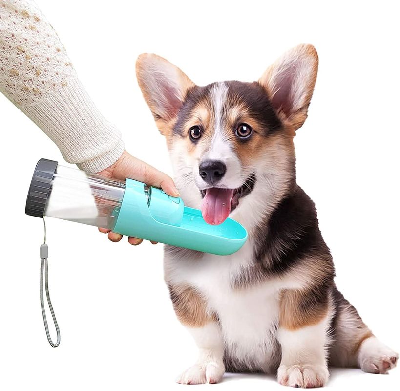 Açık Yürüyüş İçin Katlanabilir Taşınabilir Pet Köpek Su Şişesi
