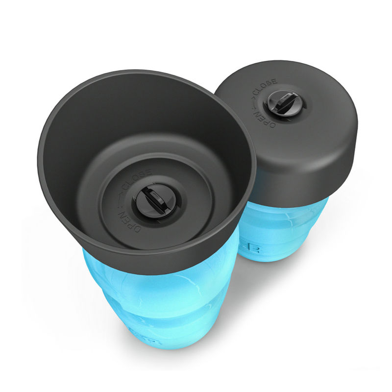 18 Oz Katlanabilir Pet Squeeze Köpek Su Şişesi Seyahat BPA içermez