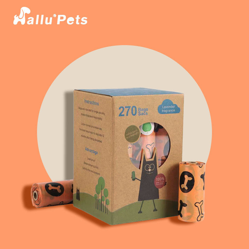 Kedi Köpek Poop Çanta Dispenseri %100 Biyolojik Olarak Parçalanabilir